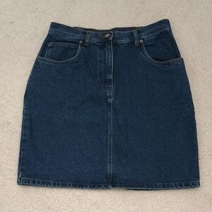 Bill Blass Jeans Jean Skirt Size 12